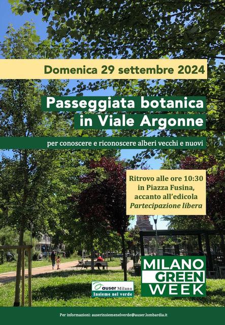 Passeggiata viale Argonne